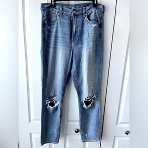 A.E Straight Leg Mom Jeans